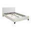 Lit de grand lit classique classique en similicuir 1pc