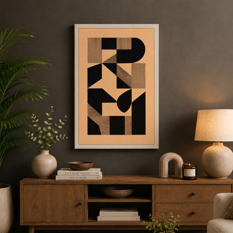 Print, Sage Border, 24x16 - 61.0 x 40.6 cm