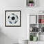 « football ball », art encadré Comanche-1107486258