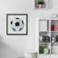 « football ball », art encadré Comanche-1107486260