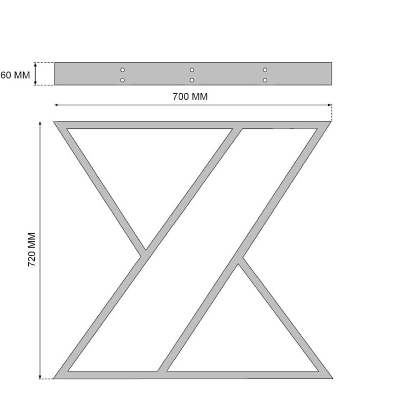 Orkanger Table Base