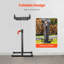 Support à roulettes pliable, charge maximale: 250 lb, hauteur réglable de 27 à 43 po pour le travail du bois