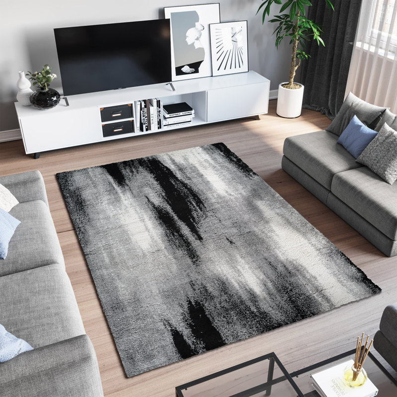 Armanti Shag Area Rug, Rectangle 8'9" x 12'2"