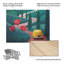 Emel Tunaboylu  Tuscany Wood Slat Art-1541313254