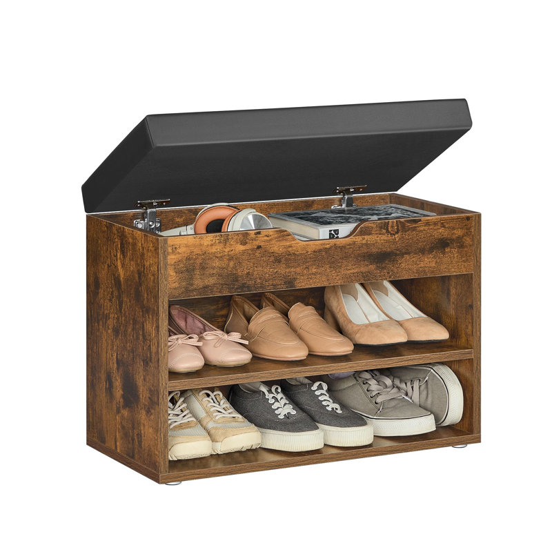 4 Pair Shoe Storage Bench