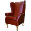 79cm Wide Tufted Wingback Chair