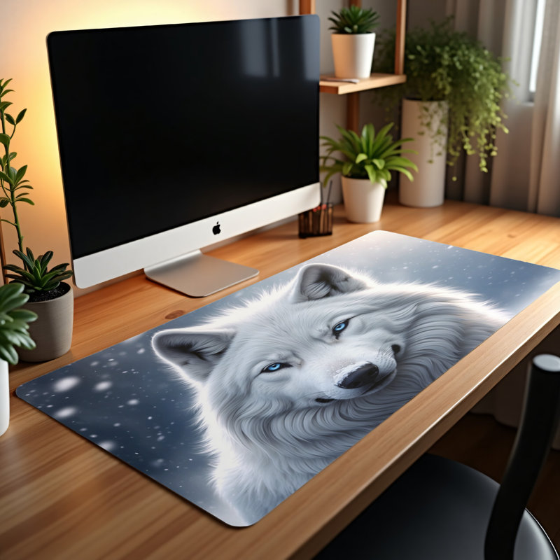 Polyester Desk Pad, 31.5x15.5