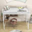 Lit mezzanine double en métal avec bureau Renata-455664742