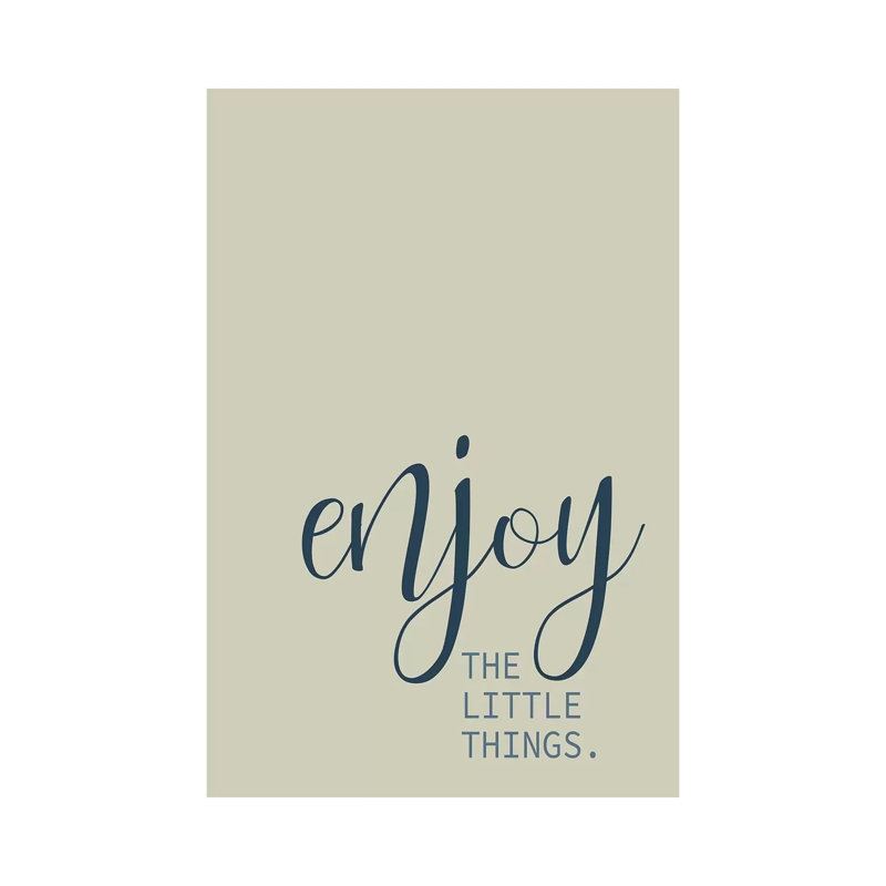 Live Everyday II by Kimberly Allen - Print on Canvas, 152.4cm H x 101.6cm W x 3.81cm D, Wrapped Canvas