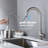 Kitchen Faucet With Pull Down & Touch Activation - Corrosion , Wide Spray Area Brushed Nickel, Stainless Steel Touch-Activated Smooth Flow, Rust-564772379