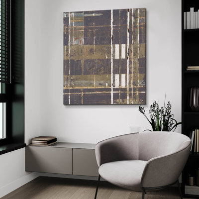 Epic Art 'Peter Night City 3' by Erin McGee Ferrell Acrylic Glass Wall Art, 36" x 36"