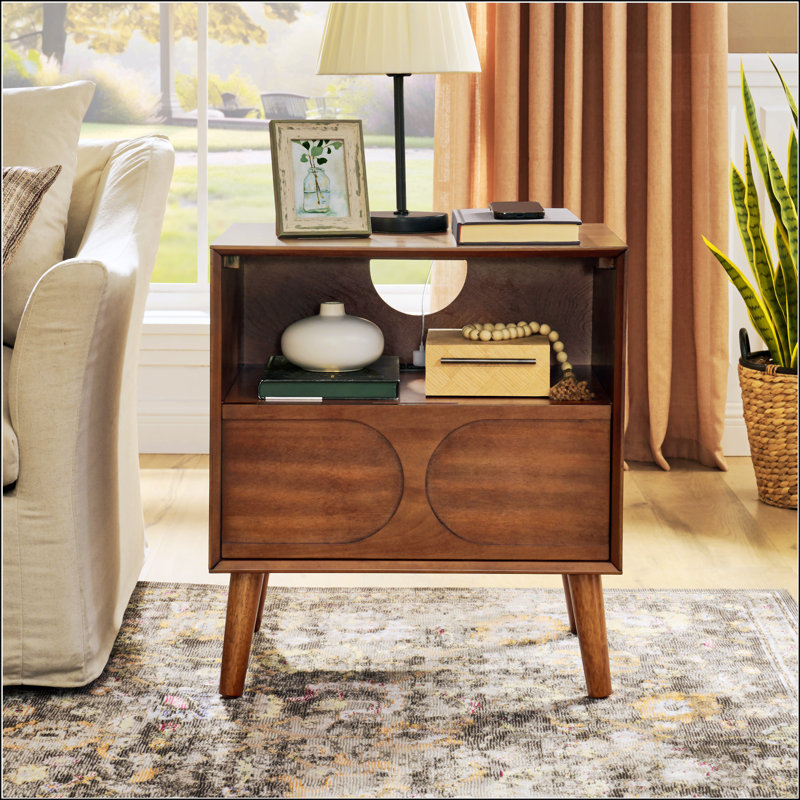 Table de chevet moderne Mid Century