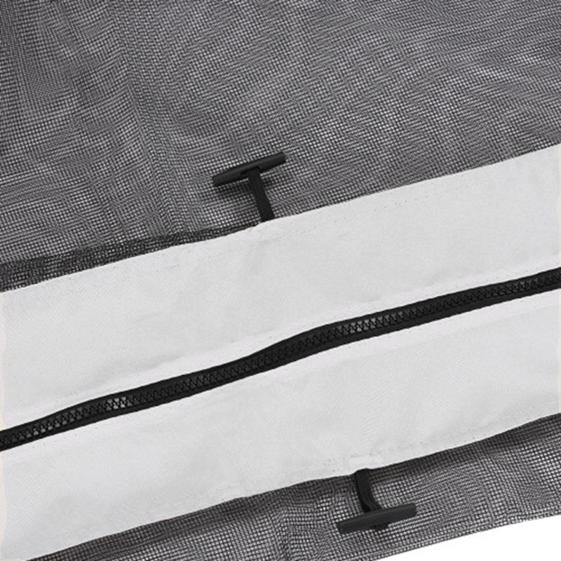 Replacement Mesh Sidewall Netting for Patio Gazebos and Canopy Tents with Zippers (Sidewall Only)
