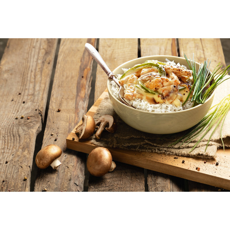 Beat Serving Bowl, Beige