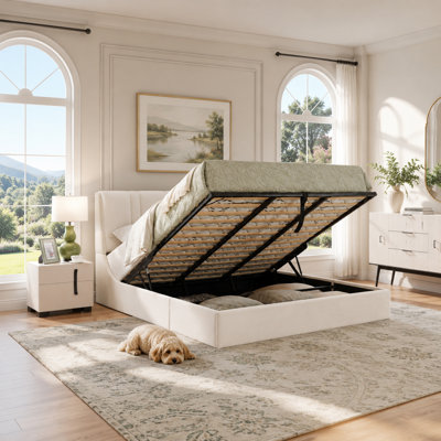 Structure de lit 41,7 po Velvet