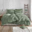 Halbleinen Provence Cotton Blend, Linen Solid Colour Duvet Cover Set with Pillow Shams Included-102843050-102843065