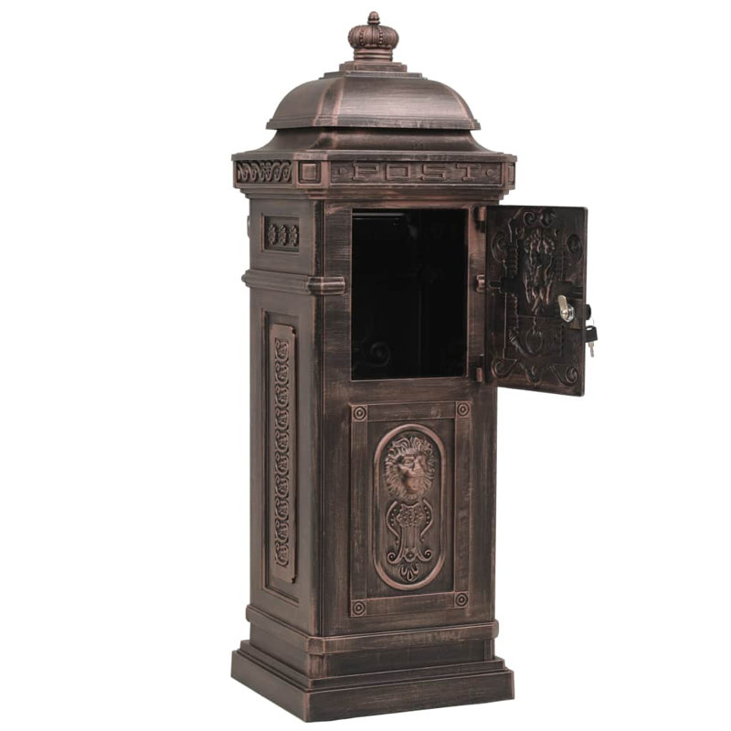 Clairview Aluminum Column Box, Bronze