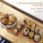 Mobile Kitchen Island With Rubberwood Countertop, Spice Rack, Towel Bar, And Storage Drawers For Efficient Organization
