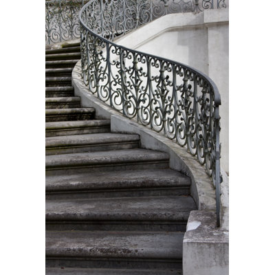 Margey Staircase - Wrapped Canvas Print