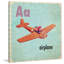 «Air plane», reproduction sur toile tendue-25597088