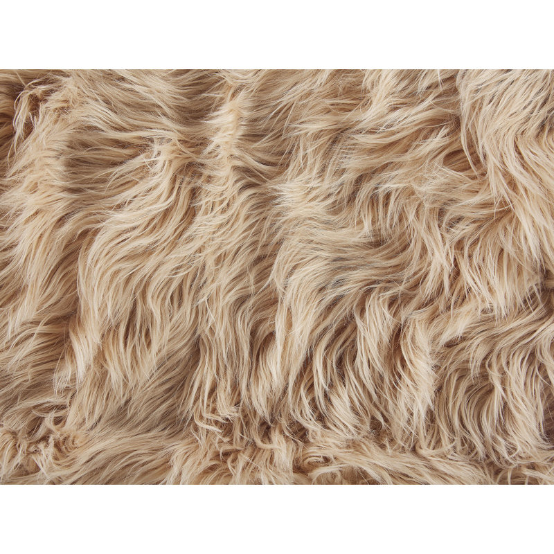 Kimmel Polyester Solid Colour Bedspread, Natural