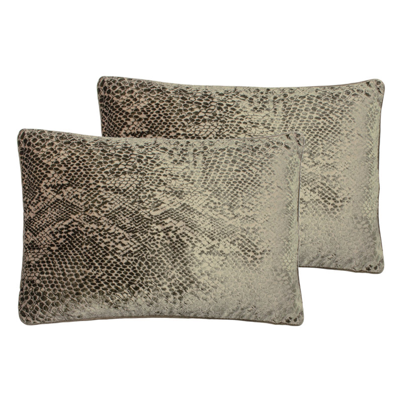 Animal Print Rectangular Lumbar Cushion
