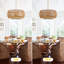 Lustre tambour en rotin 6 lumières Anela-1098946855