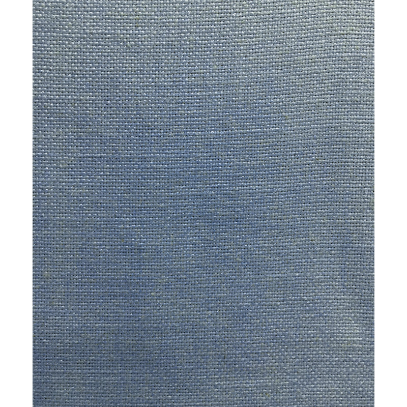 Tissu York, Bleu français / avec envers