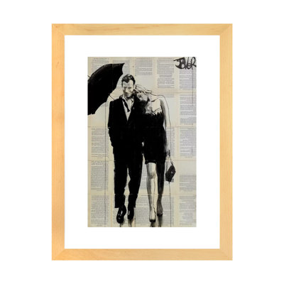 Impression d’art graphique, "each other" par Loui
