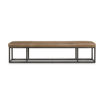 Beaumont Leather Bench