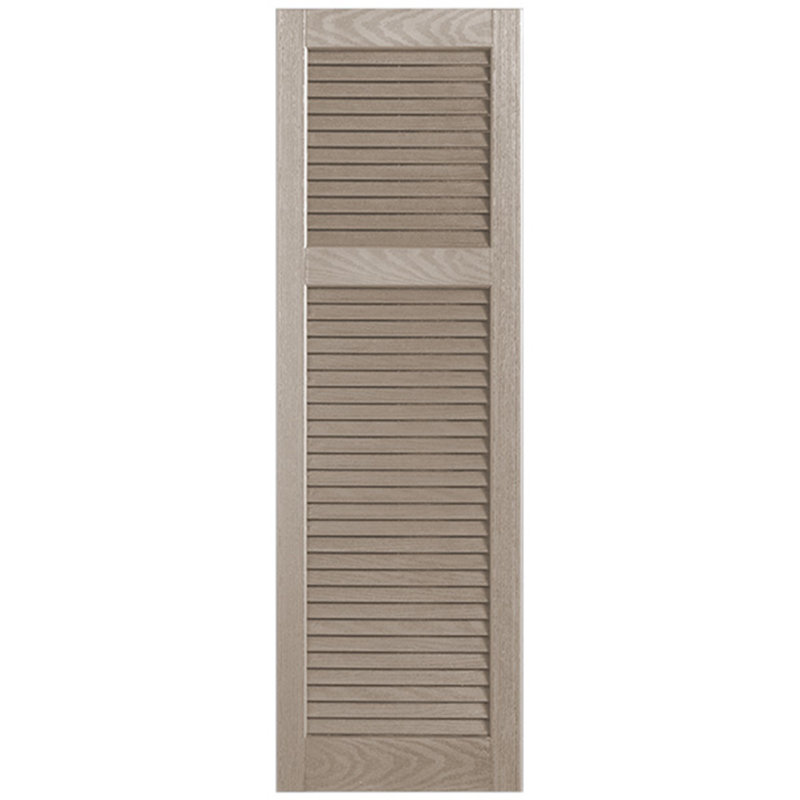 Paire de volets à persienne droite, 31 po, Grès, 15 po