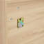 Armoire à miroir multifonctionnelle en grain de bois naturel, miroir transparent et espace de rangement, matériau en panneau de fibres à densité moyenne, miroir de salle de bain mural séparé pour le rangement organisé et les solutions d'économie d