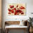 Harnek Red Flowers On Marble-107687185