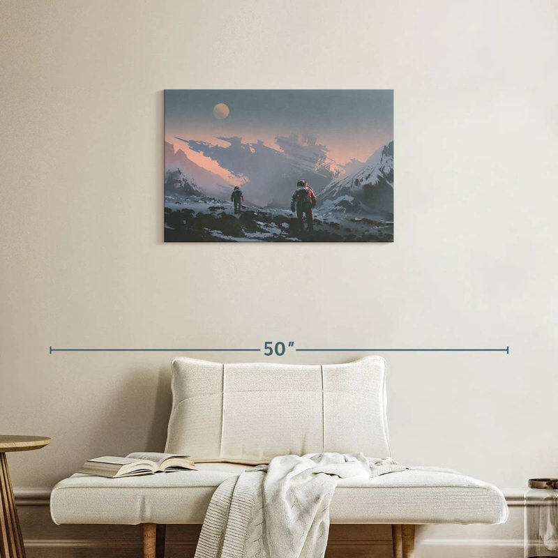 Oberle Astronauts, 20" H x 30" W