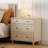 Scarlett Mid-Century Modern 3-Drawer Nightstand-112235297-112235296