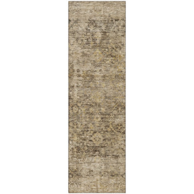 Premium Machine Washable Verlin AMF1773 Border Rug