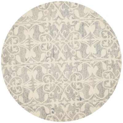 Davvid Hand Tufted Wool Geometric Rug