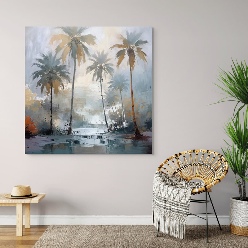 Five Palms, 24" H x 24" W