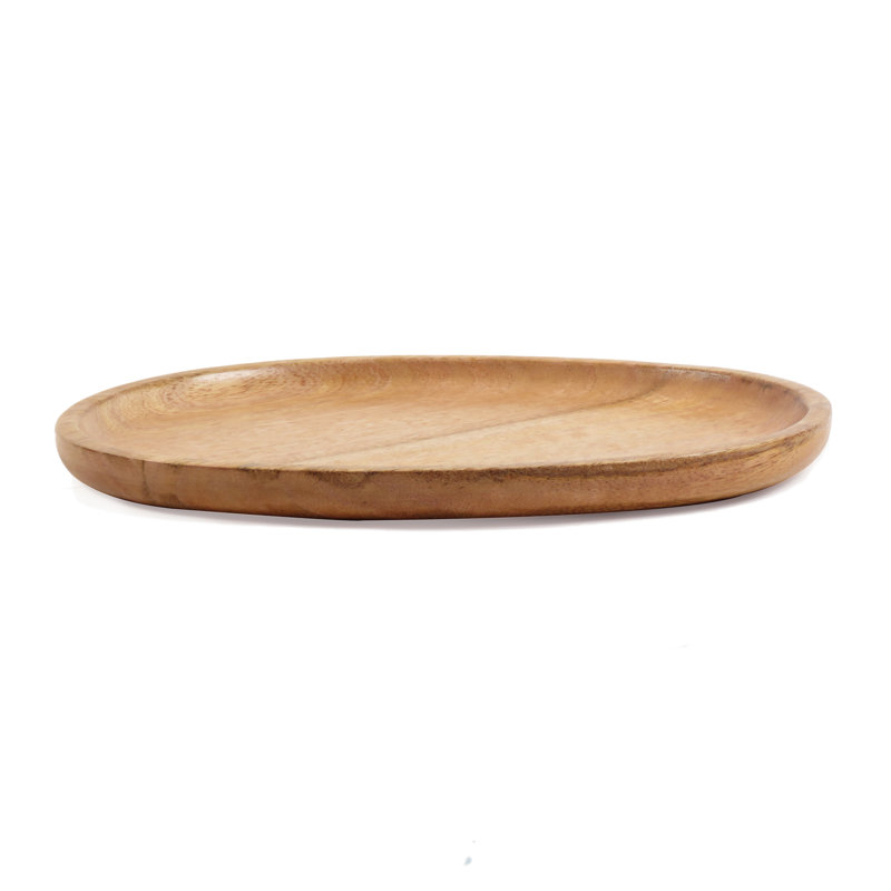 Millwood Pines Cadelaria Wood Platter