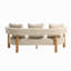 Luxe 76,5 po Canapé Curved