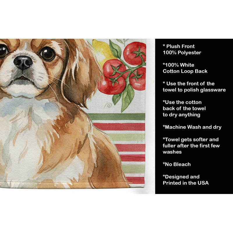 Serviette de cuisine Tibetan Spaniel, Tibetan Spaniel