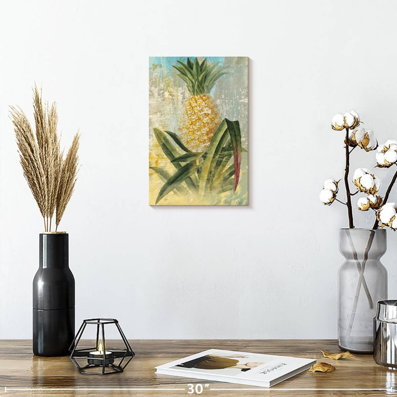 Yarlin Botanical Pineapple, 12" H x 8" W