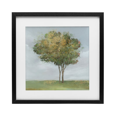«Looming Spring Tree Bloom», reproduction encadrée sous verre, conception de Ian C.