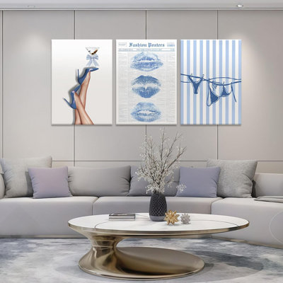 3 Piece Wrapped Canvas Print