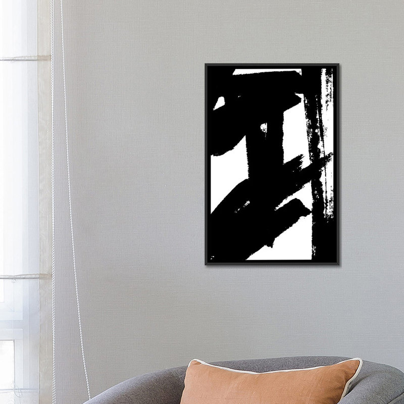 « Dynamic Expression II », impression sur toile, H 26 po x l 18 po x P 1,5 po, Toile avec cadre noir, Pas de tapis