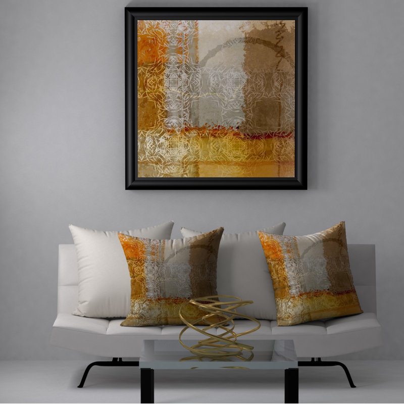 Housse de coussin carrée/insert, 24 po x 24 po