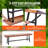 Solid Wood Outdoor Bench