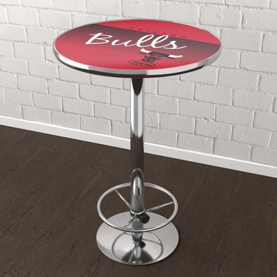 Round Metal Base Dining Table