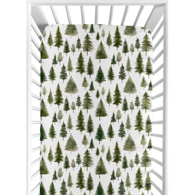 Drap-housse pour lit de bébé Woodland