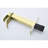 Waterfall Spout Bathroom Sink Tap, Brushed Gold Single Handle, Stainless Steel, Modern Look Handle Faucet, Finish, Elegant Addition-121598776